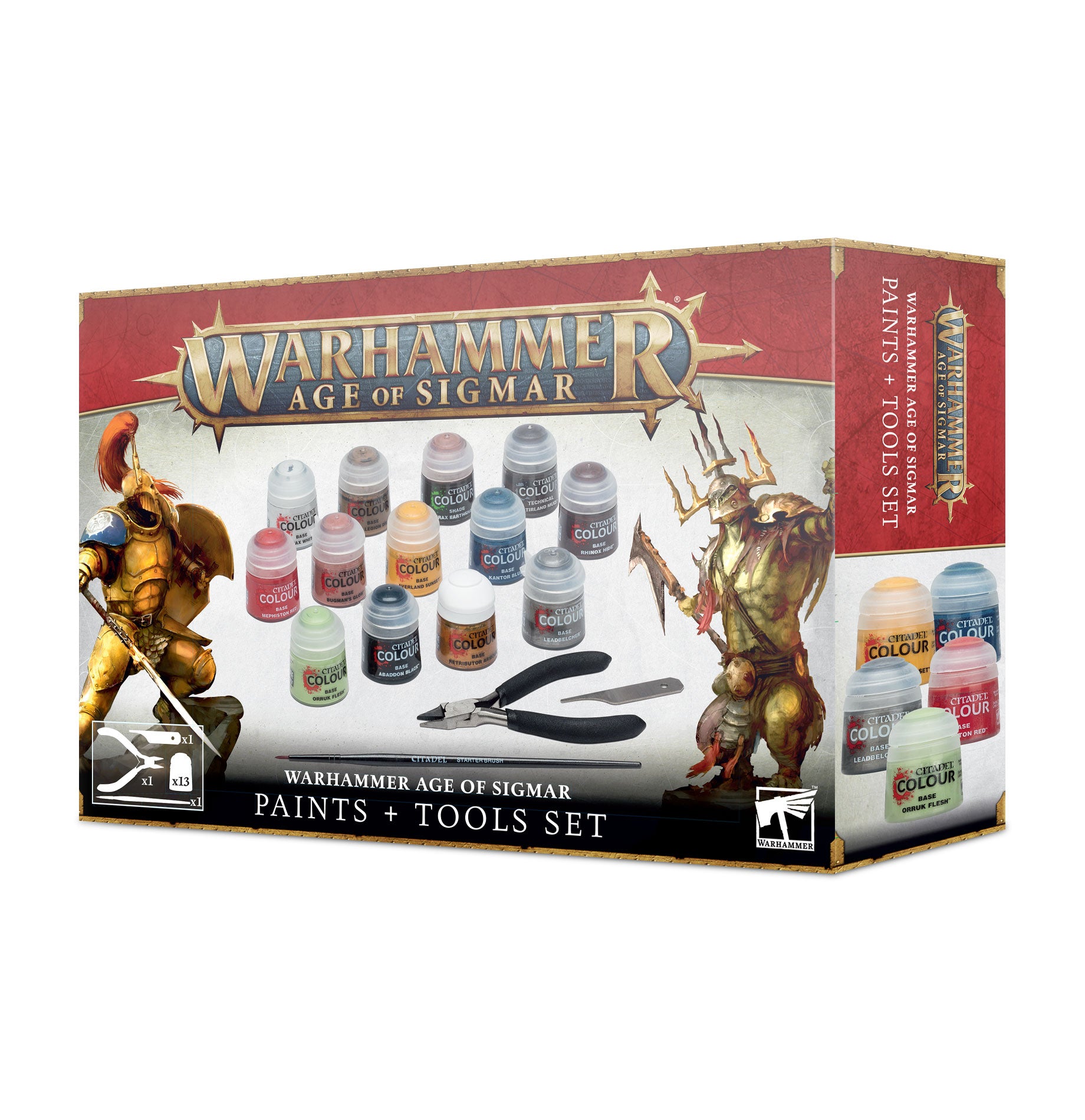 Det bästa start setet för dig som vill komma igång med hobbyn med både färger, verktyg och warhammer figurer - Draklunden