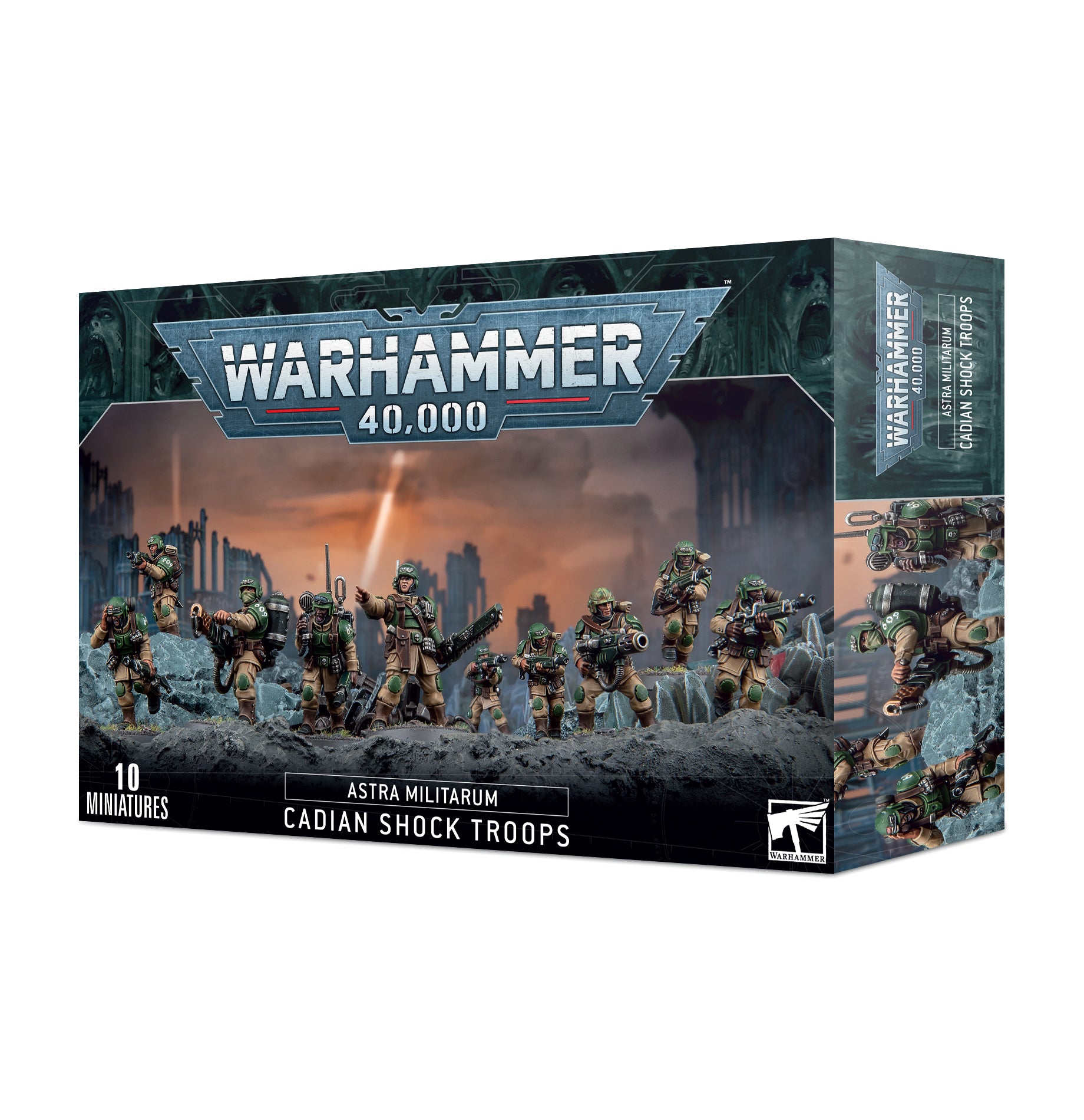Gamla Imperial guards som nu är Astra Militarum och slåss för mänskligheten - Draklunden