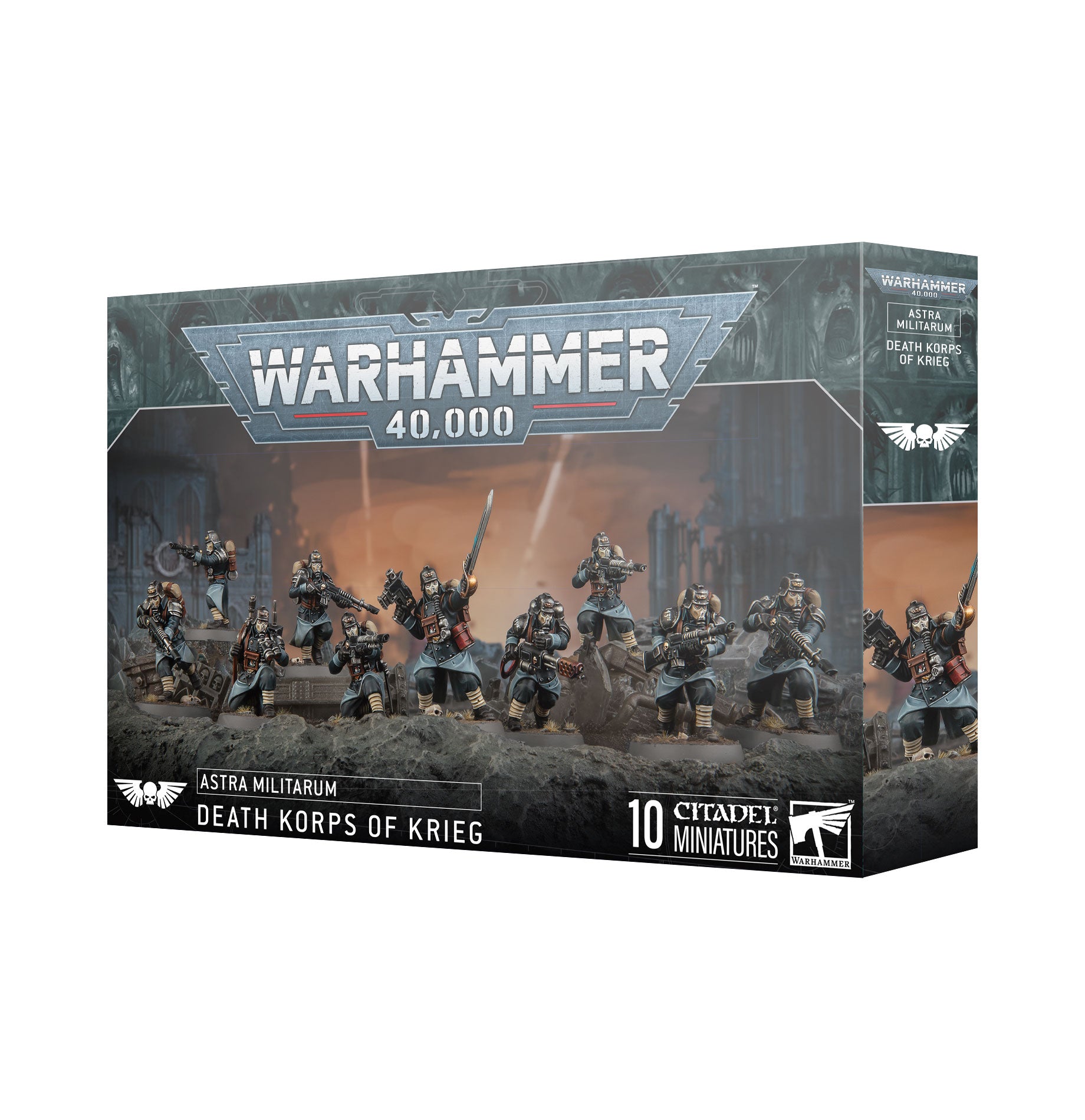 Fin låda med 10 byggmodeller till Astra Militarum - Draklunden