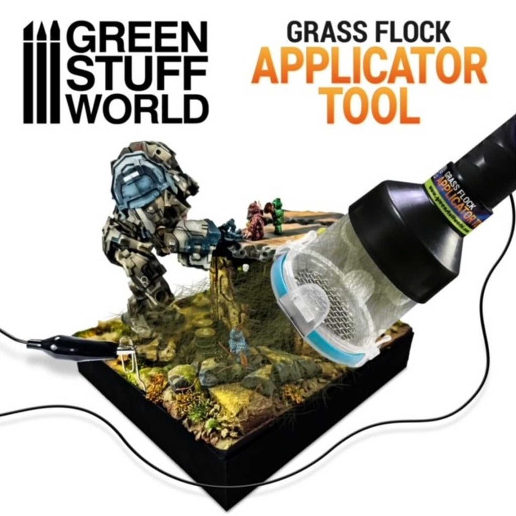 Portable Static Grass Applicator