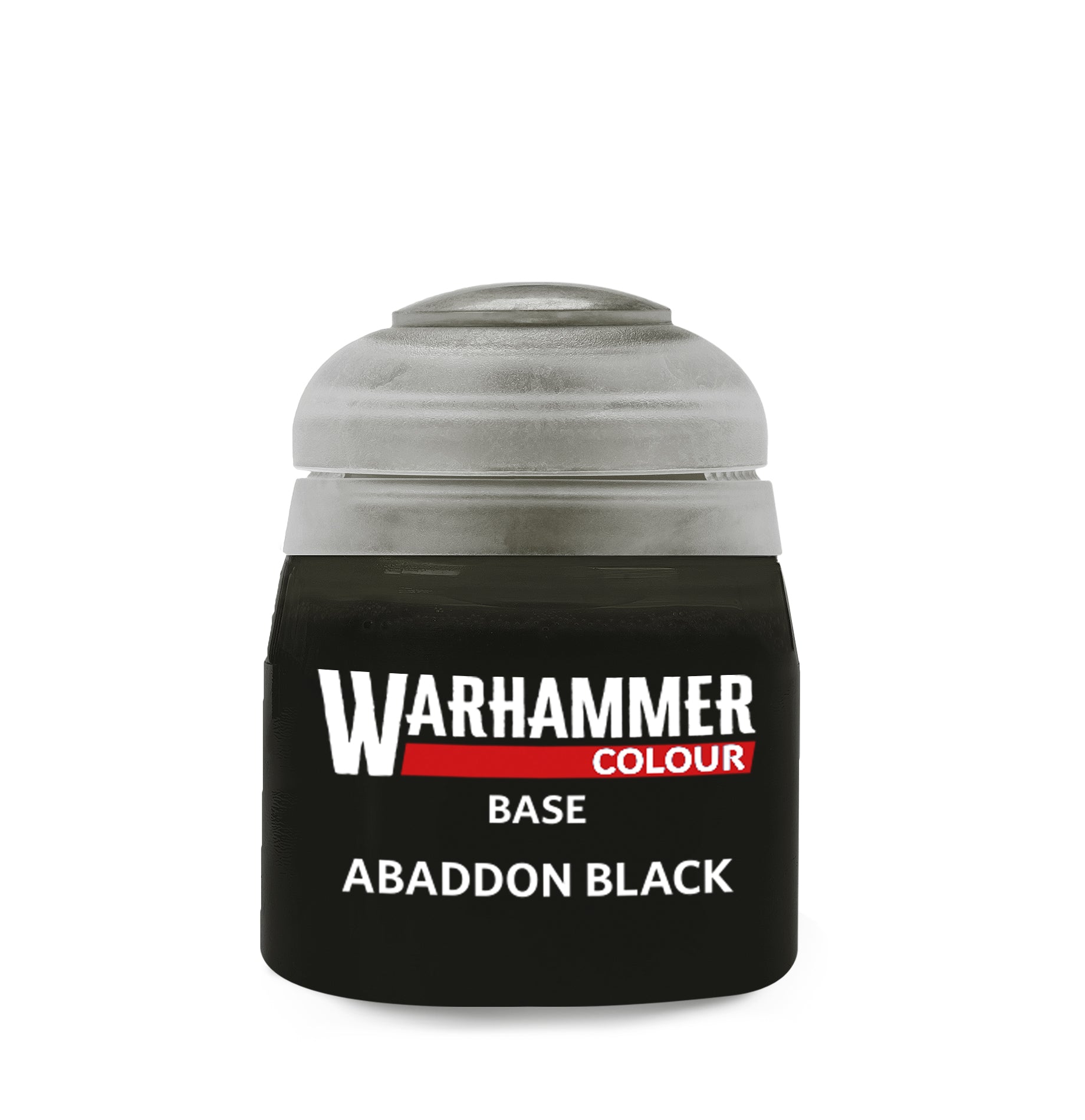 Citadels mest använda färg Abaddon Black av Games Workshop. Akrylfärg för målning av figurer - Draklunden
