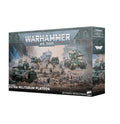 Den största lådan för Astra Militarum modeller. Fullsmetad med soldater och tanks - Draklunden