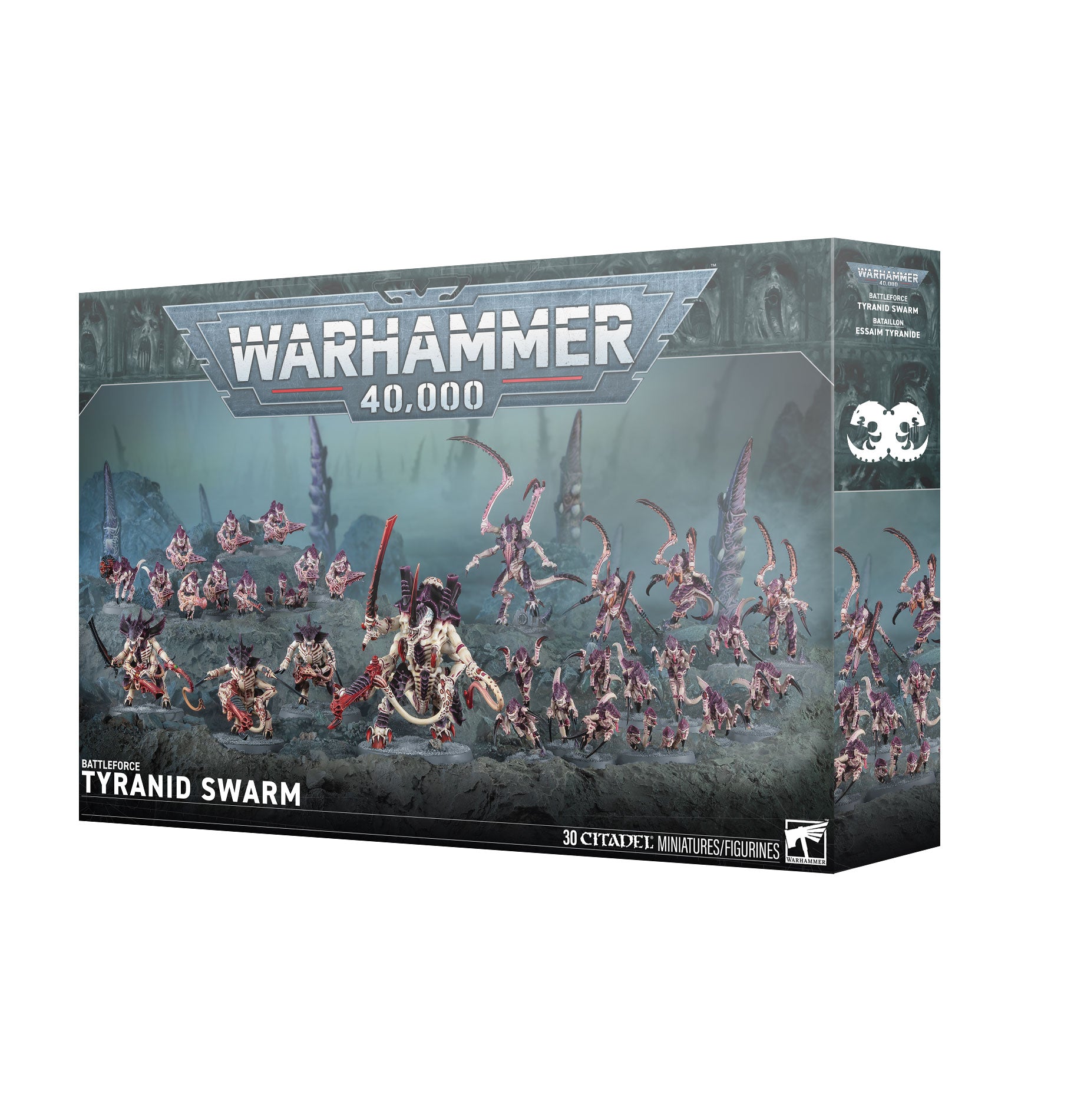 Stor låda med ett helt Tyranid lag. Spela direkt efter du målat och limmat dessa bygg modeller - Draklunden