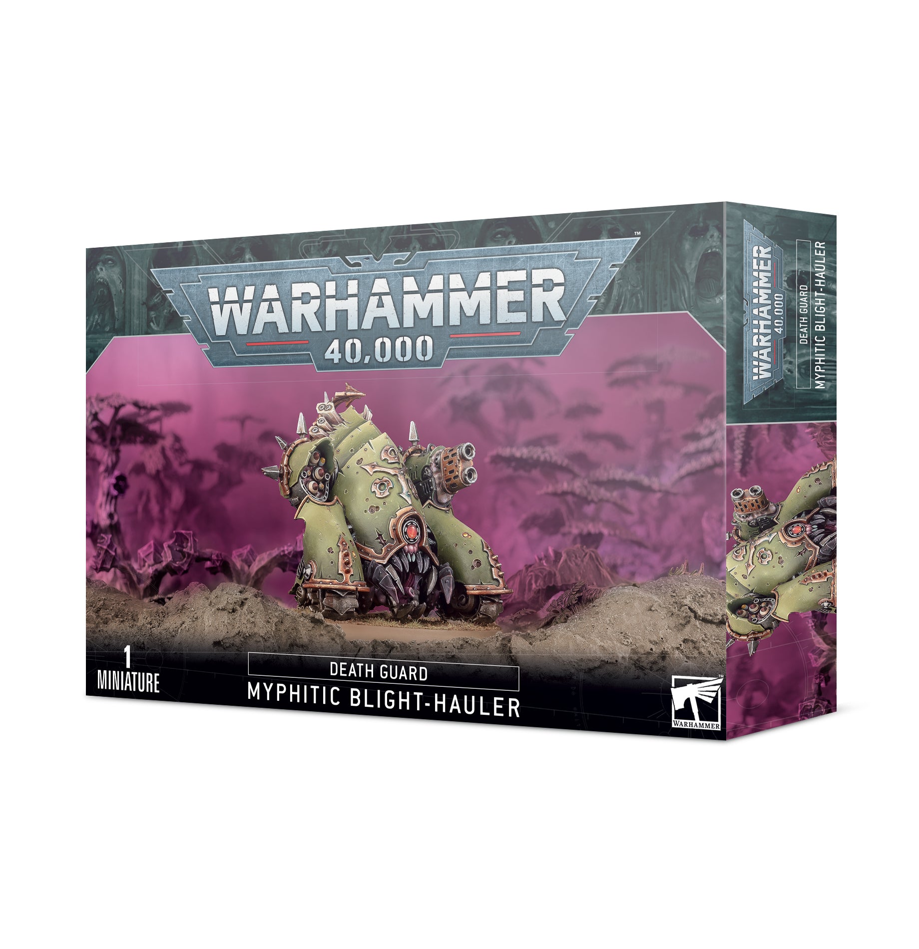 Nurrgles / Death Guards pansarvagn du bygger, målar och spelar med - Draklunden