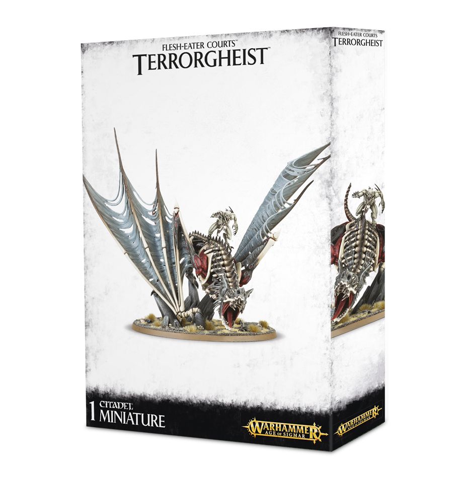 Flesh-eater Courts - Soulblight Gravelords Terrorgheist - Zombie Dragon