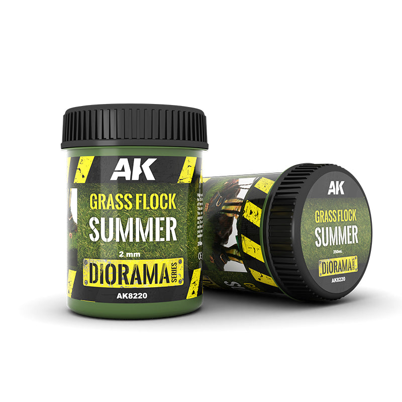 Sommar gräs till landskap och miljöer i ditt diorama och modell bygge - Draklunden