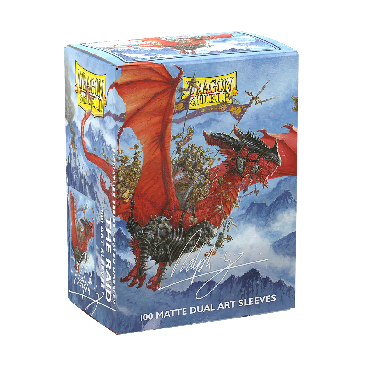 Dragon Shield The Raid – Signature Series av Ralph Horsley exklusiva sleeves för magic och andra kort - Draklunden