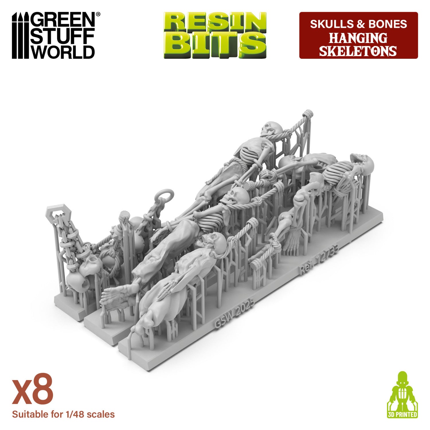 3D printade skelett till din a warhammer byggen - Draklunden