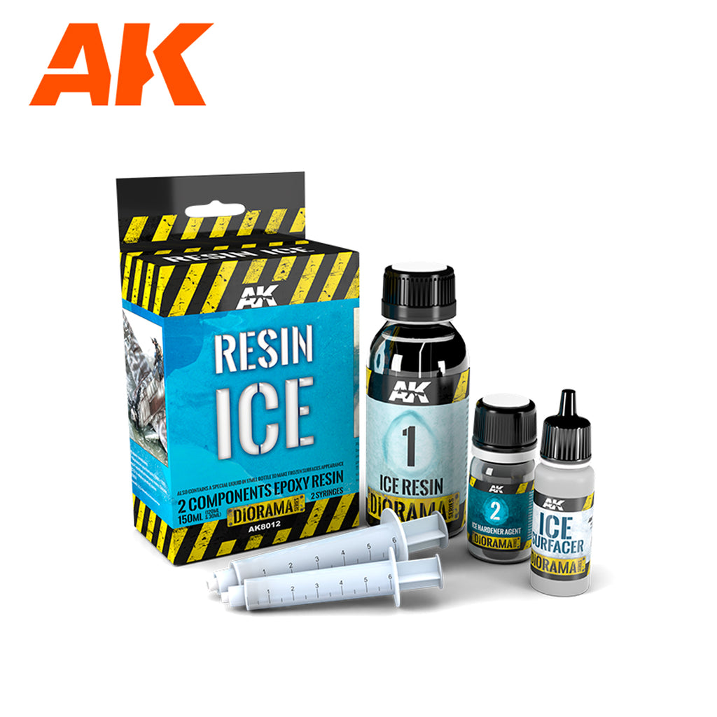 Ett resin ice kit med allt du behöver för att skapa det mest realistiska is vattnet - Draklunden