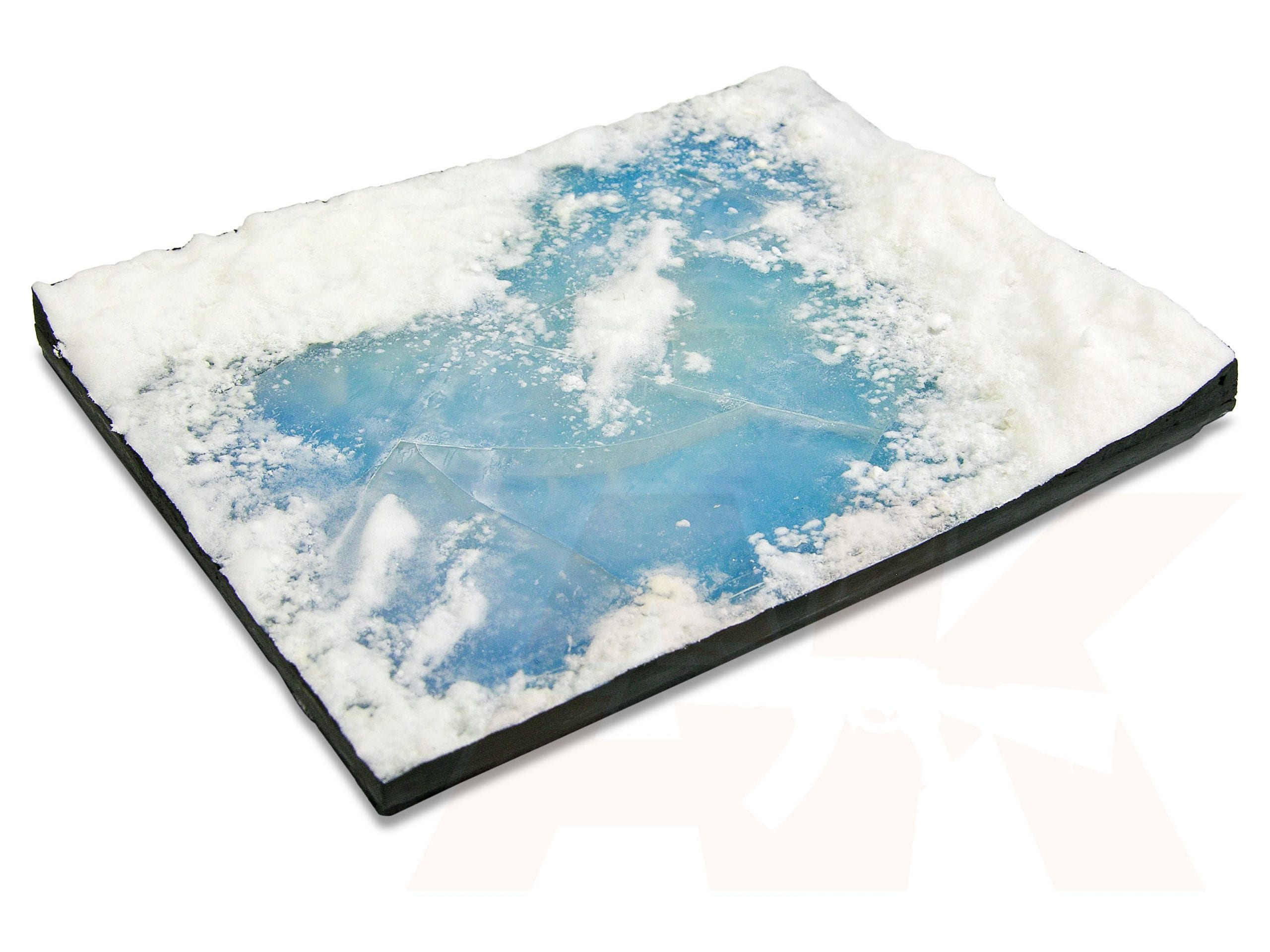 Exempel på vad man kan göra med resin ice kittet som ger en verklighetstrogen modell bas - Draklunden