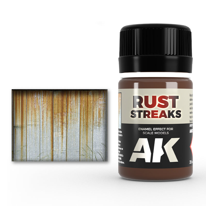 Gör verklighetstrogna rost ränder på dina pansarvagnar och tanks till ditt diorama - Draklunden