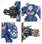 Detalj foto på några av deras vapen i Space Marines Terminator Squad paketet - Draklunden