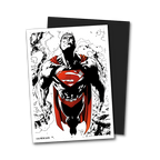 Standard Licensed Dual Art Sleeves Superman Core Full Color