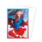 Dragon Sheild sleeves Superman Series Supergirl perfekt för magic, riftbound och pokemon kort - Draklunden