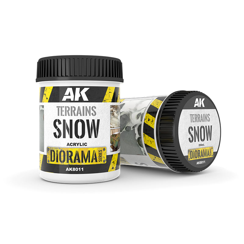 Snö till din terräng och diorama byggen - Draklunden