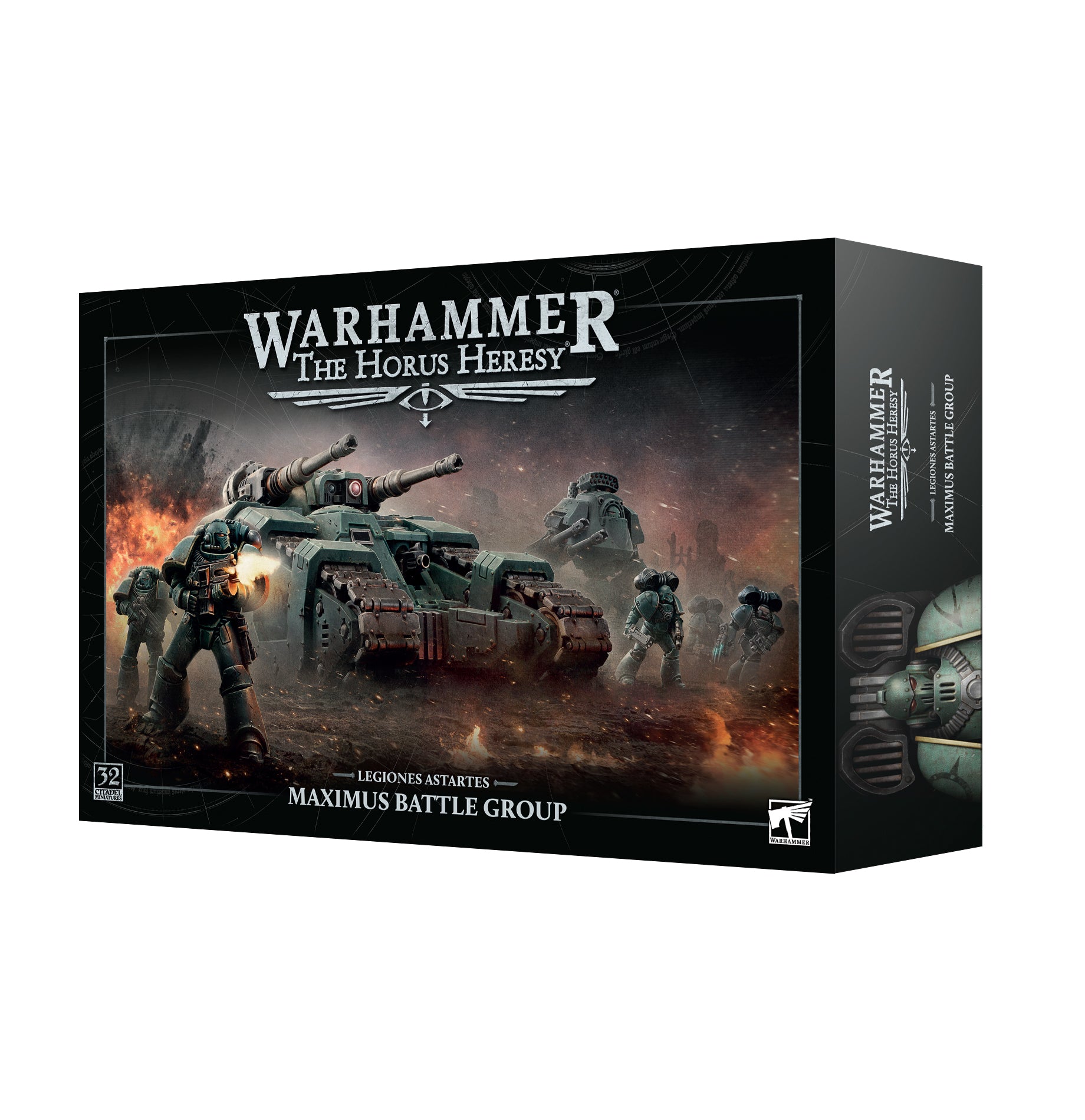 Rejäl låda från The Horus Heresy med mång modeller att bygga för ditt brädspel - Draklunden