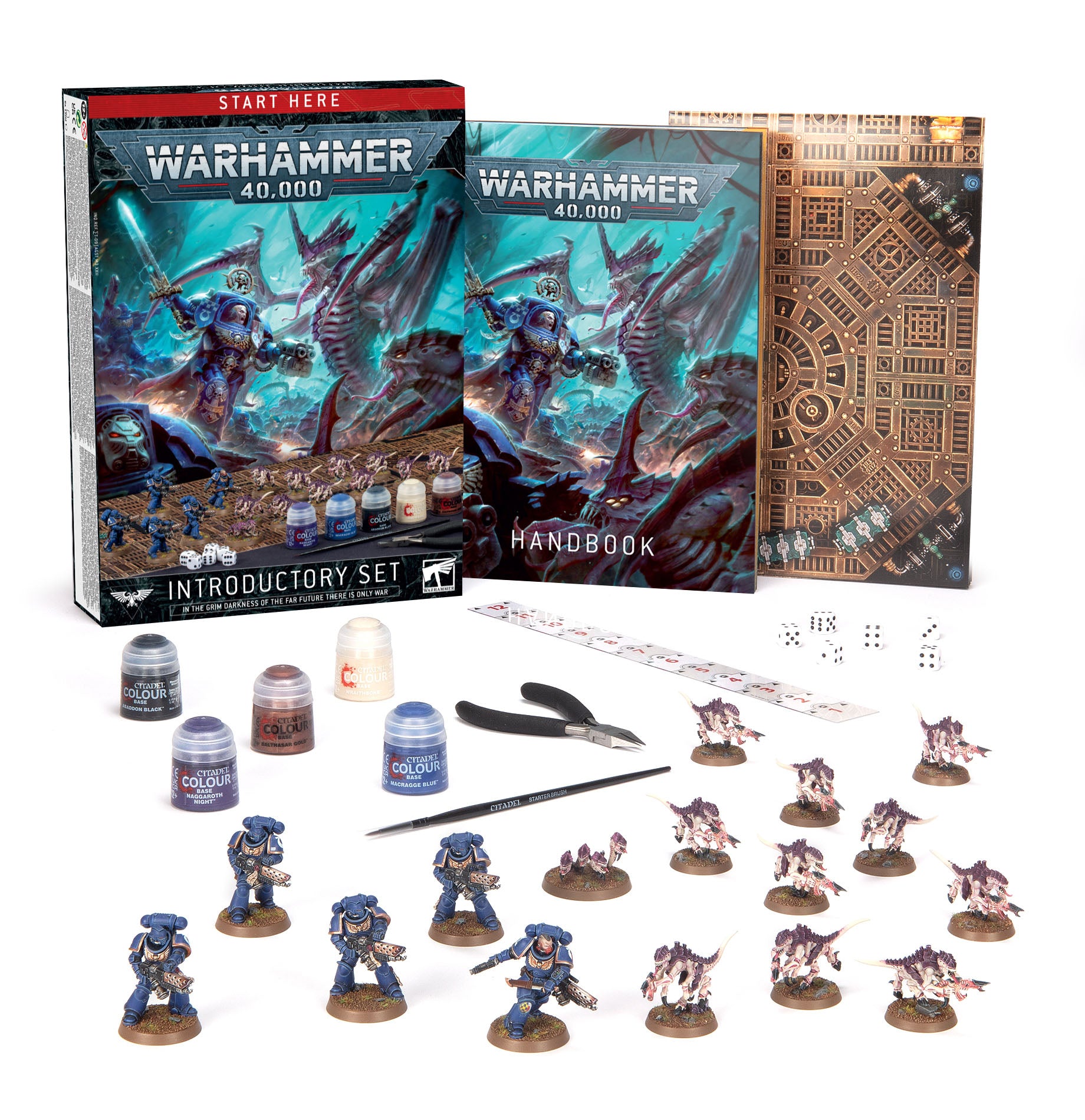 Ett litet start set till Warhammer 40k. Kom igång snabbt för att pröva på spelet - Draklunden