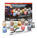 Start sett med målarfärger från Games Workshop Citadel som innehåller en bra grund för att måla dina Space Marines och Orcs - Draklunden