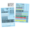 Waterslide Decals – Only Numbers