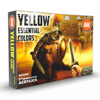 Yellow Uniform Colors Set 3rd Gen Acrylics
